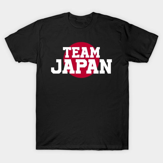 Team Japan - Summer Olympics T-Shirt by Issho Ni